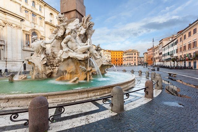 Piazza Navona, Fontana del Moro, qué hacer en Roma