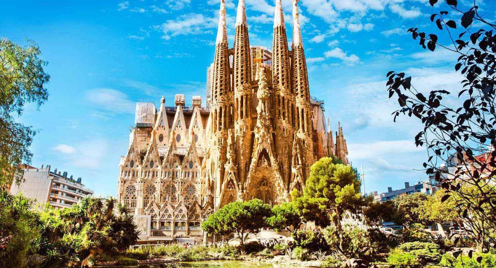 Sagrada Familia, mejores lugares para visitar Barcelona
