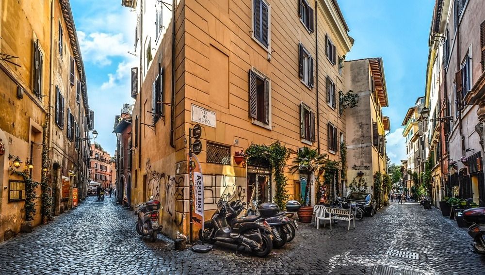 Trastevere Neighborhood, Rome