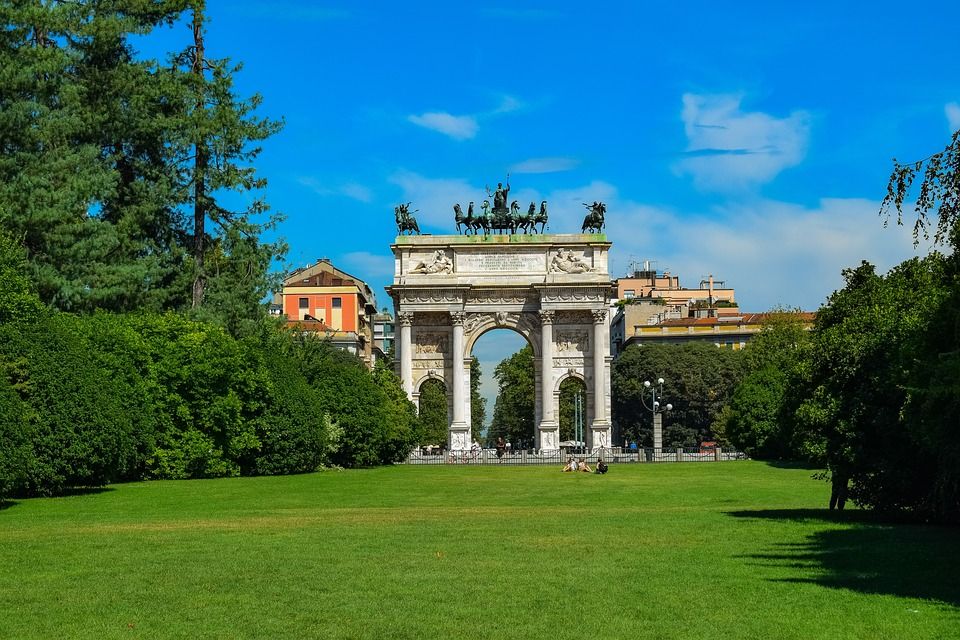 Parque Sempione, Milán