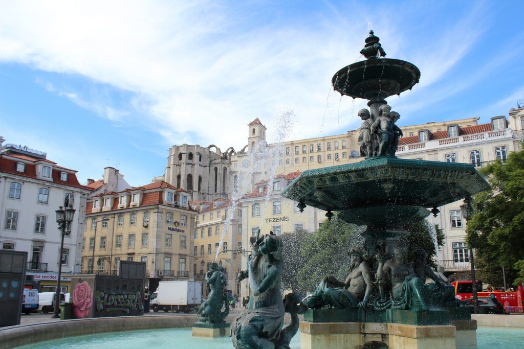Plaza del Rossio, Lisboa