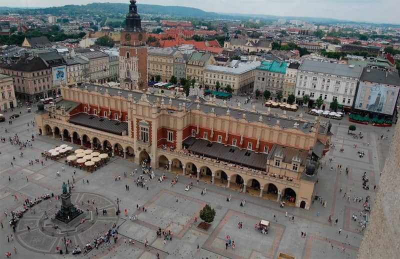 ¿Qué ver en la plaza del Mercado de Cracovia?