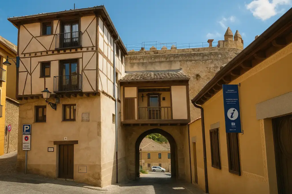 Arcos y calles de la Judería de Segovia