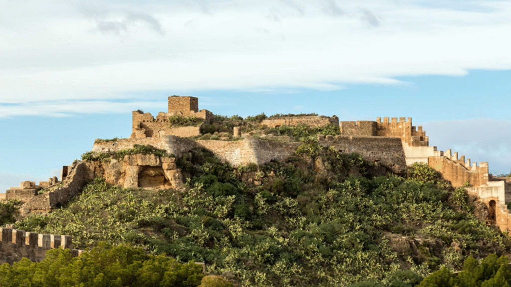Castillo ibérico en Sagunto, Valencia