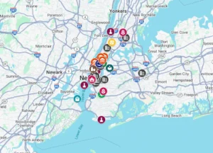 Mapa Turístico de Nueva York