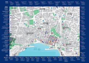 Mapa Turístico de Split