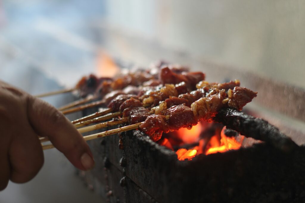 Probar comida típica