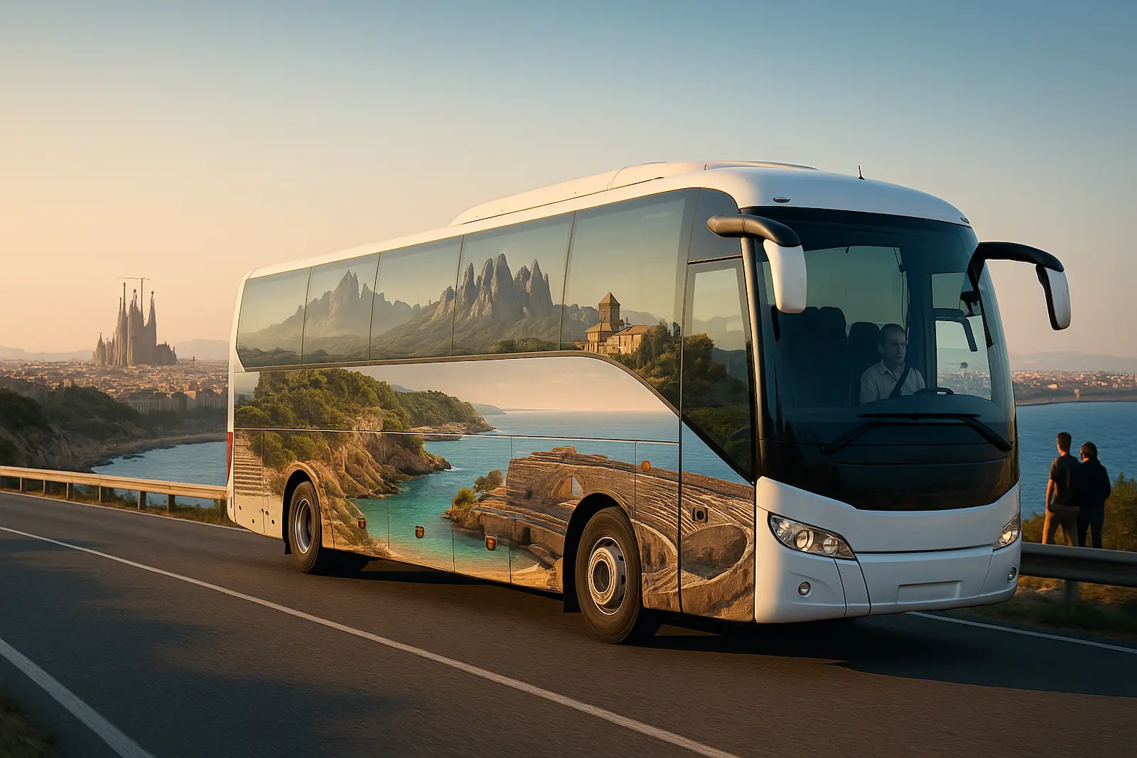 Excursiones de un Día en Autocar desde Barcelona