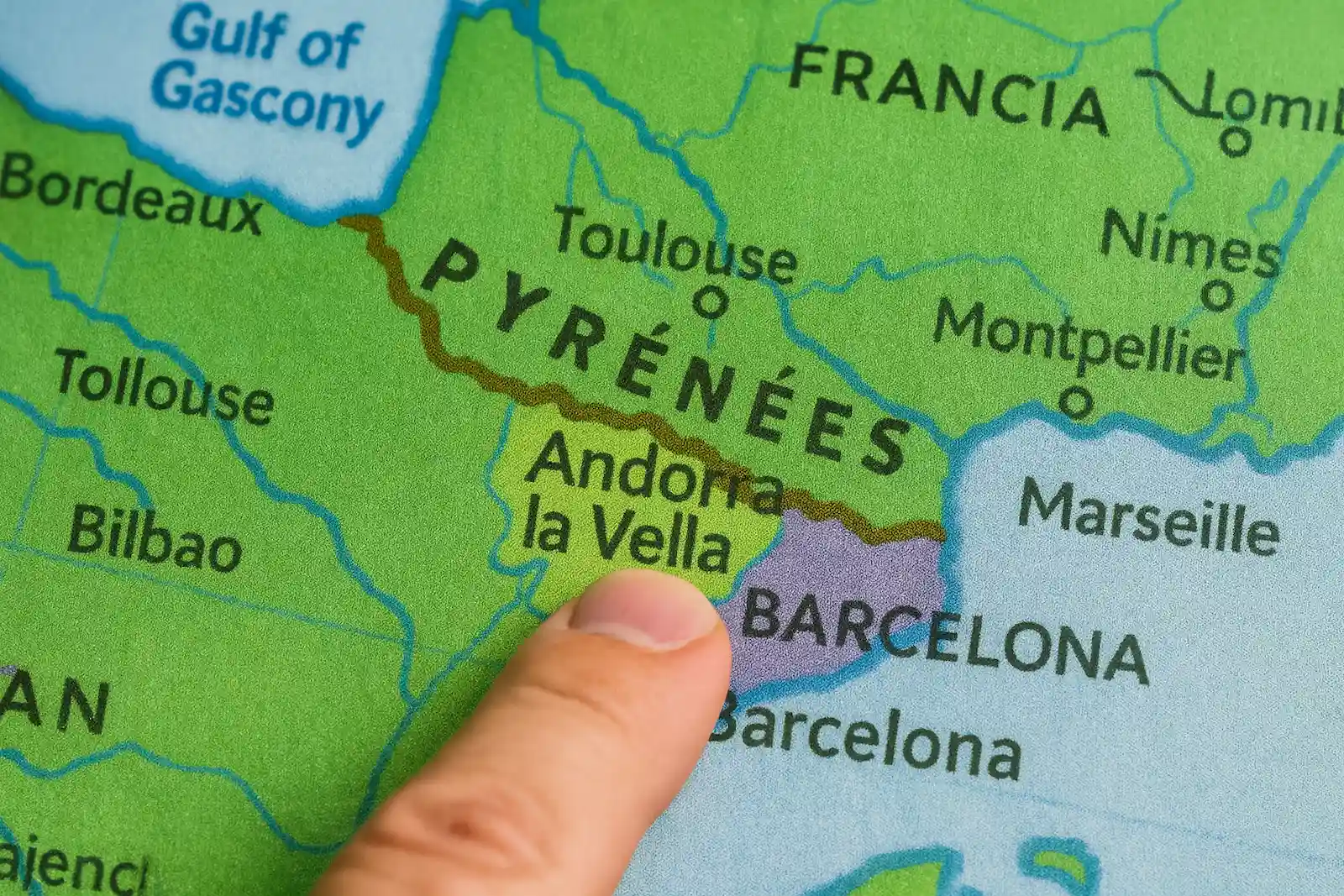 Tres países en un día