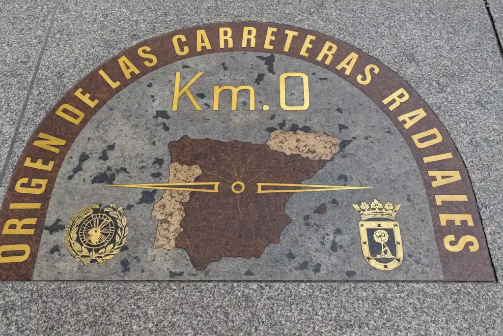 Kilómetro cero, plaza sol (Madrid)