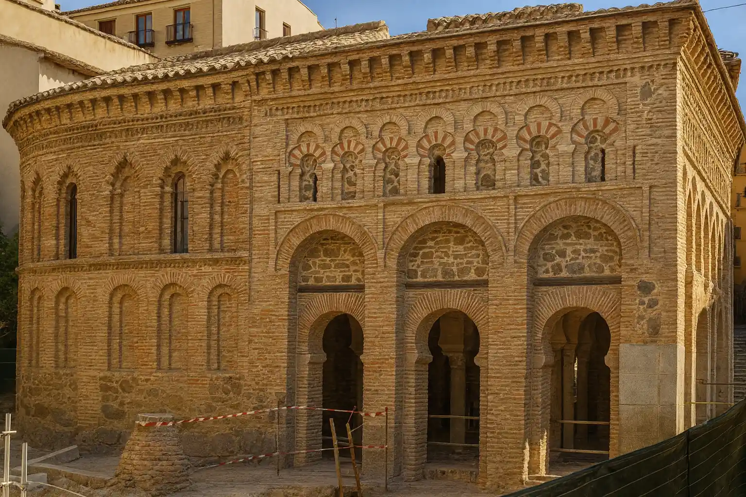 Mezquita del Cristo de la Luz y la calzada romana