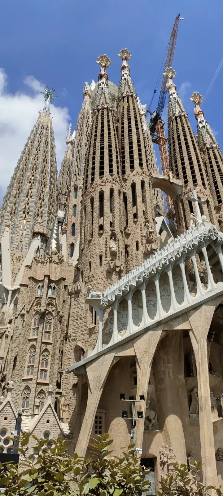 exterior of Sagrada Família