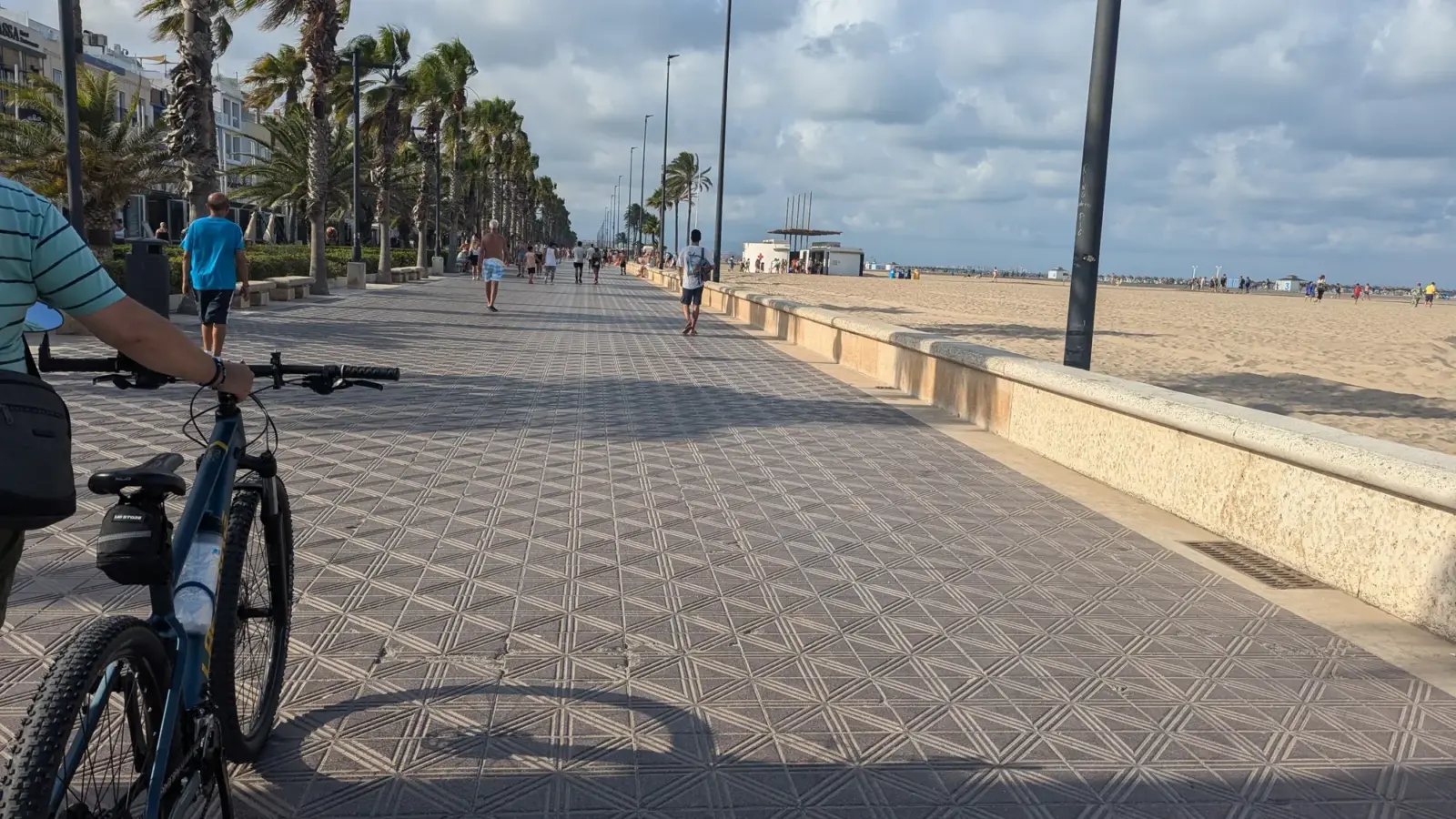 La playa de la Malvarrosa