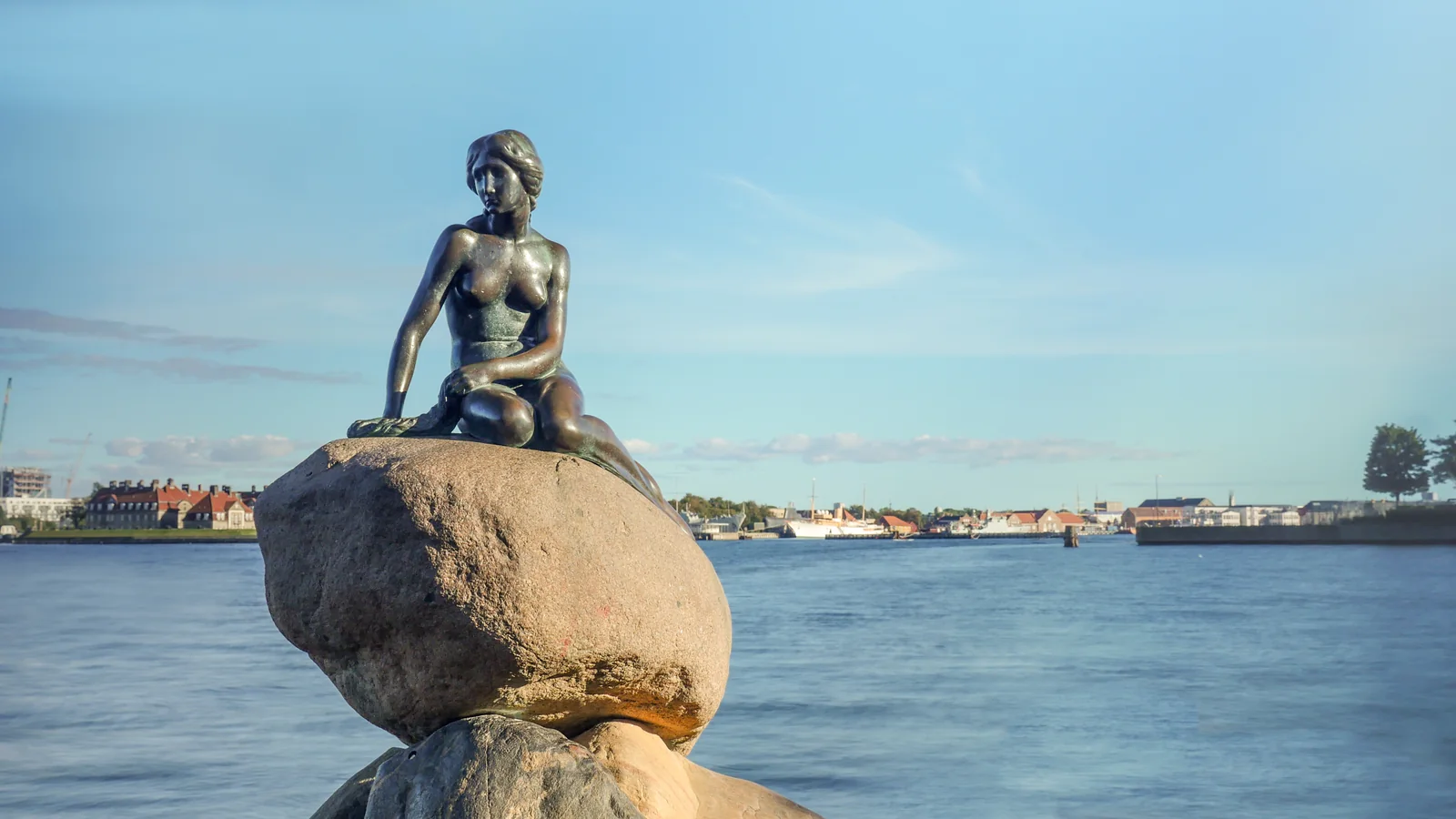 Landmark view in Copenhagen