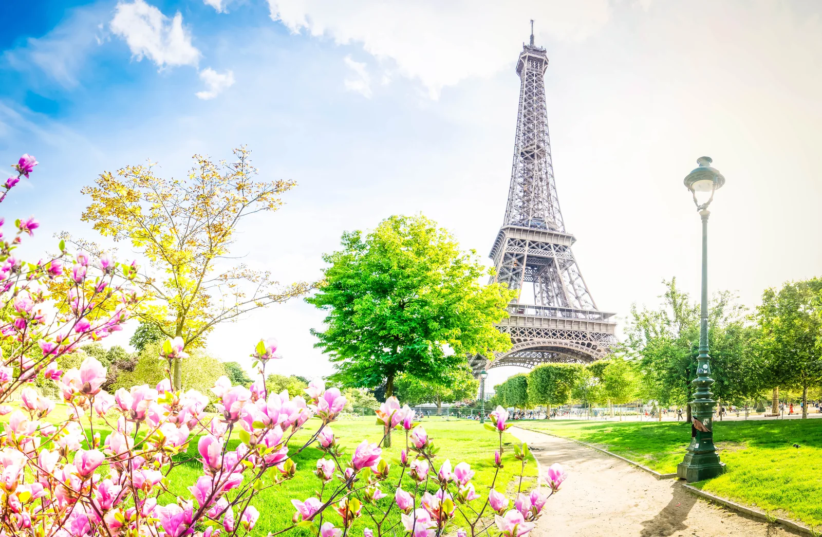 Landmark view in Paris
