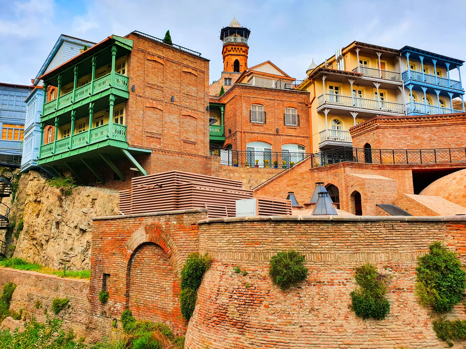 Historic Abanotubani district in Tbilisi's Old Town