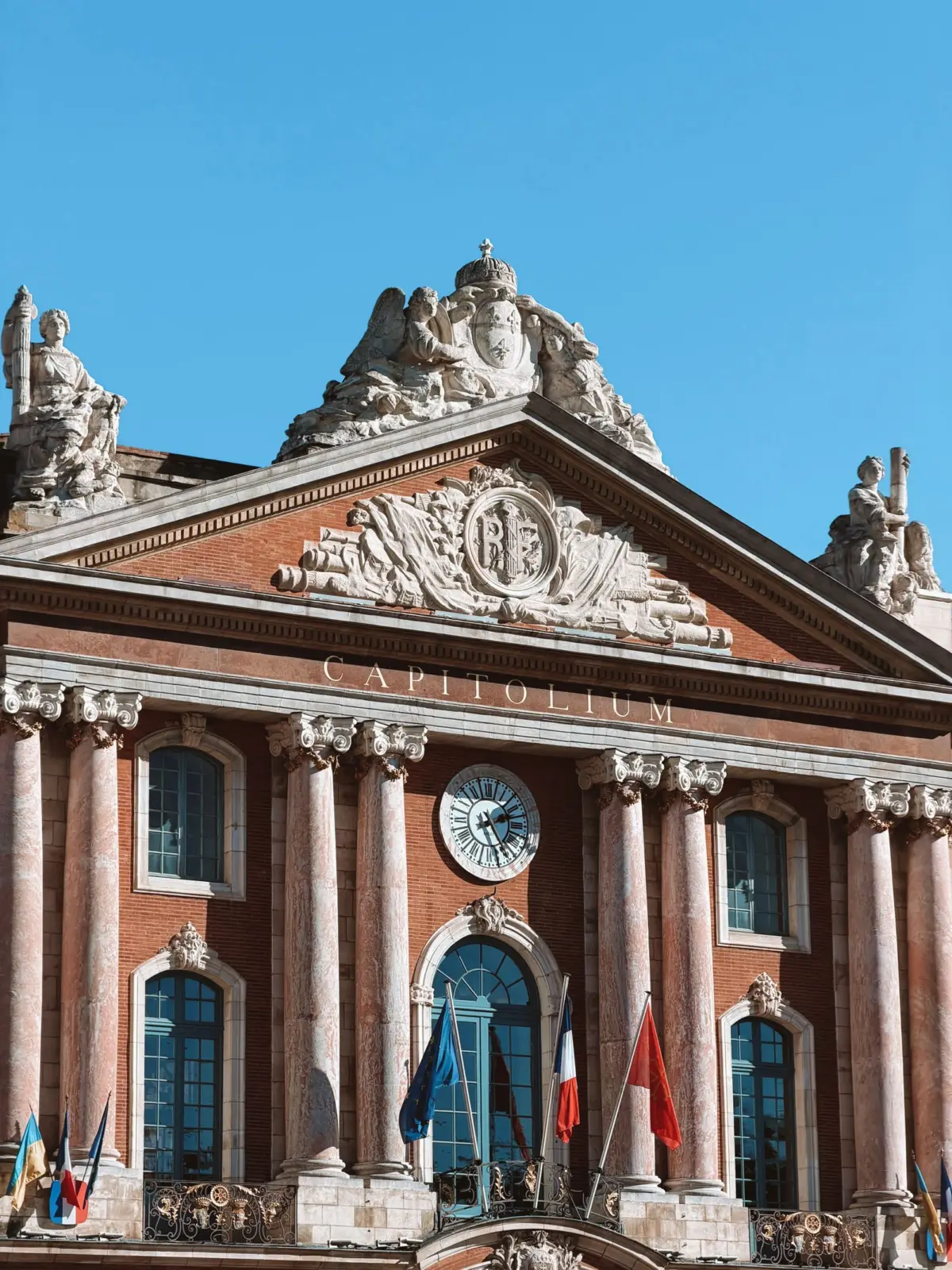 Fachada del Capitole de Toulouse en la Place du Capitole