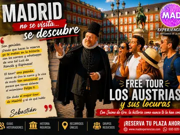 Susurros del Imperio: Free Tour Madrid de los Austrias e Imperio 👣🗝️📜