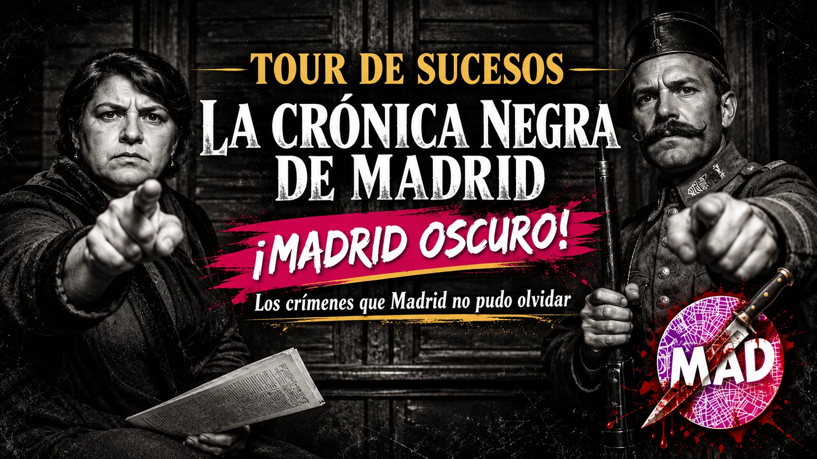 Crónica Negra de Madrid: crímenes, misterios y conspiraciones ⚰️
