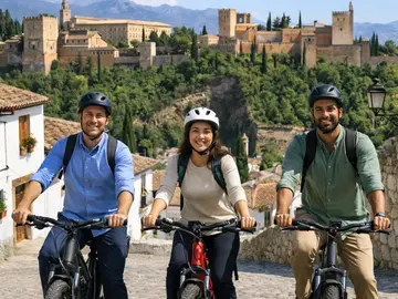 Granada by E-bike: the journey that begins after the Alhambra🚲