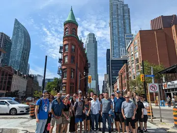 Walking Tour of Downtown Toronto starting at St Lawrence