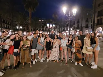 Free night tour of the Gothic Quarter