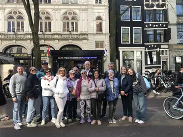 Walk through the center of Amsterdam