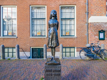 Free visit to the history of Anne Frank and World War II