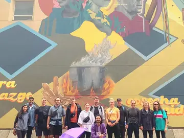 The Authentic Graffiti Free walking tour in Bogota