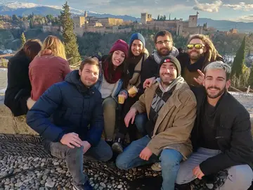 La Alhambra desde el Albaicín y el Sacromonte