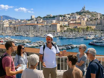 La Gran Historia de Marsella / guía local francesa 20 máx.