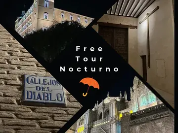 🌜Free Tour Toledo Nocturno: 🧙‍♀️enigmas y 🔍curiosidades de la Noche Toledana ➕visita a Cuevas Romanas