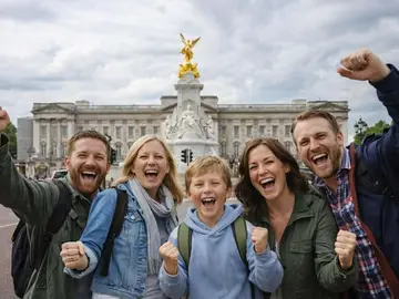London: German walking tour in Westminster @ London, the past and the present