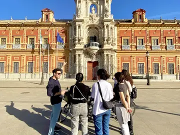 Seville City Walking Tour & Plaza España