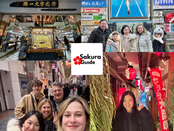 ✨Explore Osaka’s Authentic MiNaMi with ✨Sakura Guides