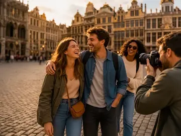 ¡No más selfies! ❌ - El ÚNICO Free Tour por BRUSELAS con FOTÓGRAFO PROFESIONAL 📸 🏆