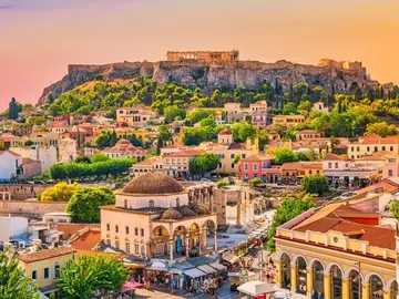 Atenas: Visita guiada a pie sobre la mitología y la vista de la Acrópolis