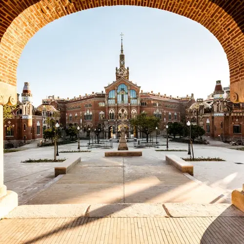 Recinto Modernista de Sant Pau: Entrada sin colas