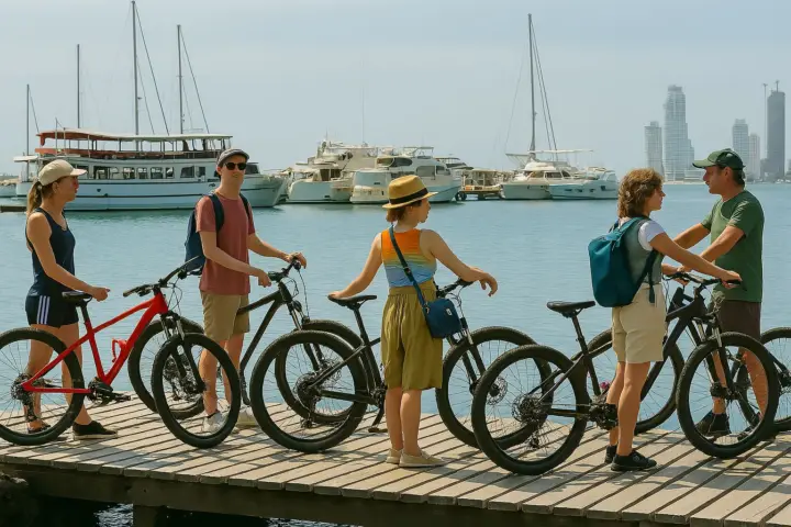 Divertido paseo en bici con almuerzo en el lugar favorito de Anthony Bourdain