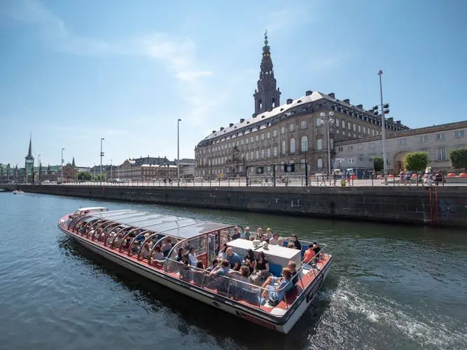 Visita clásica del canal y el puerto de Copenhague
