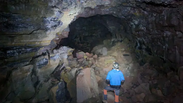 Geological Lava Tunnel Adventure - Arnarker Cave