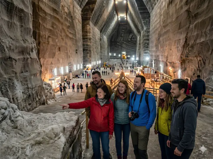 Desde Bucarest Slănic Prahova Salt Mine Ticket de entrada y traslado