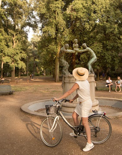 Visita guiada en bicicleta eléctrica por Villa Borghese