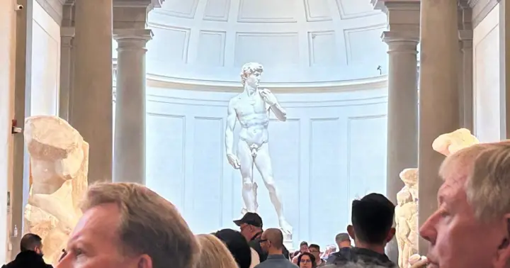 Florence: David's Accademia timed Ticket with Audio APP