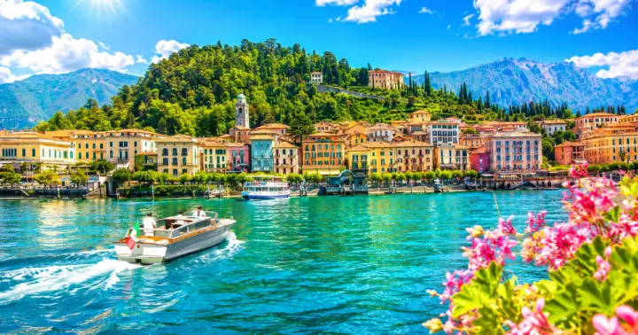 Excursión de 1 día al lago de Como y Bellagio con crucero panorámico