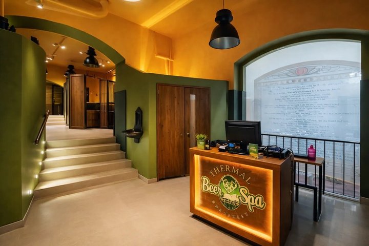 Spa termal exclusivo de Budapest LUKACS BAÑO DE CERVEZA PRIVADO DE LUJO