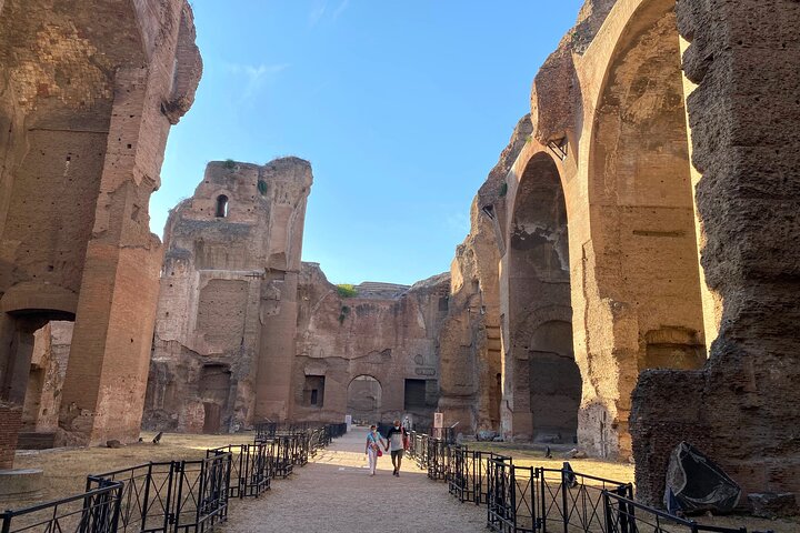 Tour privado de los baños de Caracalla y el circo máximo