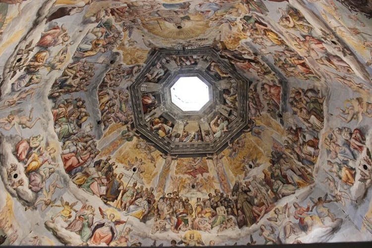 Entrada al Duomo de Florencia y la Cúpula de Brunelleschi con aplicación de audio