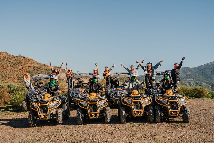 2 horas de Aventura guiada en Quads/ATV´s en Mijas, Málaga