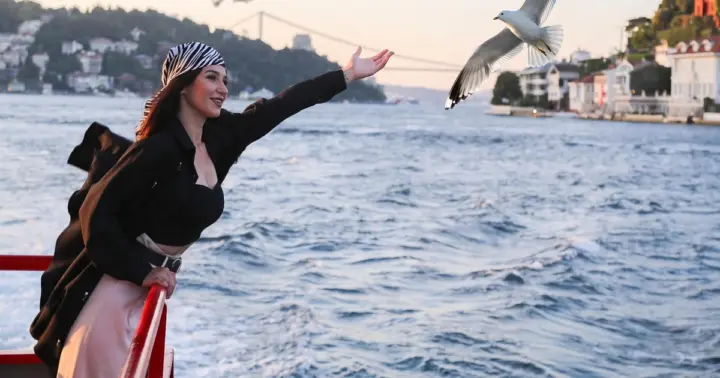Estambul: Recorrido turístico en crucero por el Bósforo con audioguía